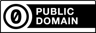 License: nevyžaduje se žádné autorské právo (veřejná doména) (žádné autorské právo)