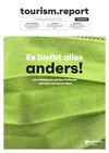 Titelseite der Zeitschrift tourism.report 2021